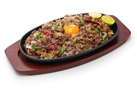 Pork Sisig, Filipino Cuisine Stock Image - Image of plate, pepper: 80684931