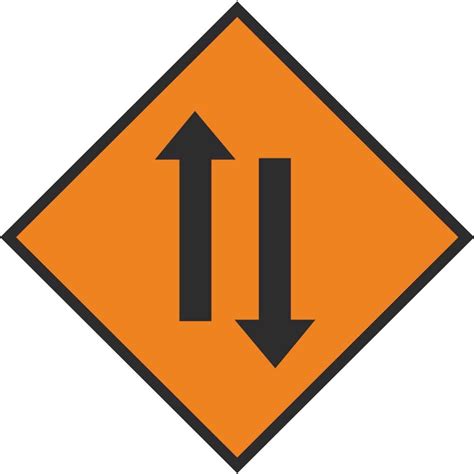 WK 031 Two Way Traffic | Roadworks Safety Signs Ireland | PD Signs