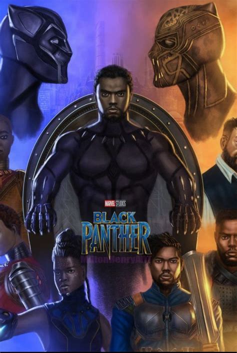 Black Panther the king of Wakanda | Ronak karia #blackpanther # ...