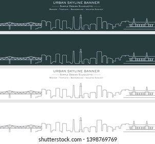 311 Louisville Skyline Silhouette Images, Stock Photos, and Vectors | Shutterstock