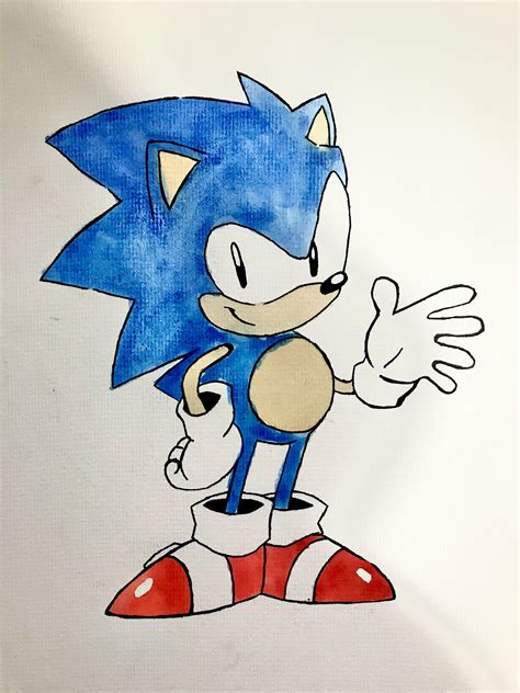 Classic Sonic From Sonic Mania : r/SonicTheHedgehog