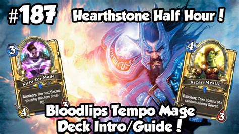 Hearthstone Bloodlips Tempo Mage Deck Guide/Intro! | HSHH #187 - YouTube