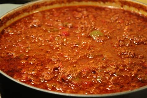 Chili No Beans Recipe | SparkRecipes