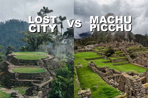 Lost City and Machu Picchu - Archeological parks of South America