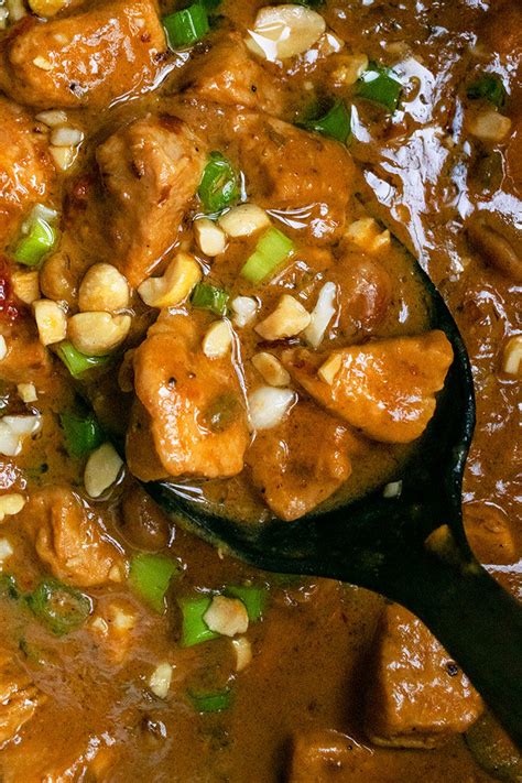 Instant Pot Peanut Butter Chicken | One Pot Recipes