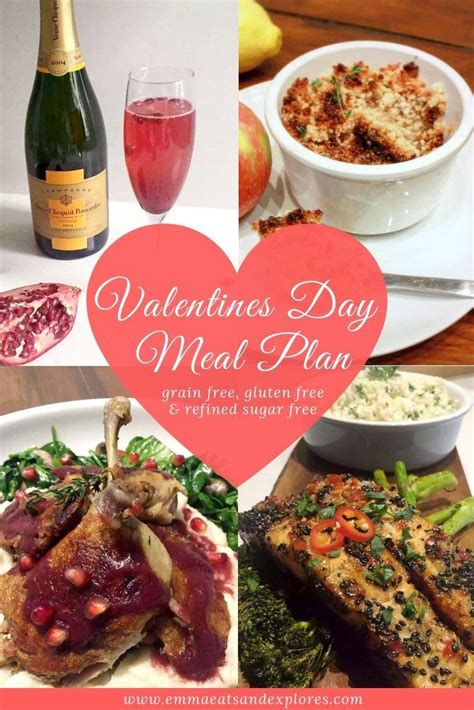 Valentine's Day Menu - A Romantic Dinner for Two - Emma Eats & Explores | Romantic dinner for ...