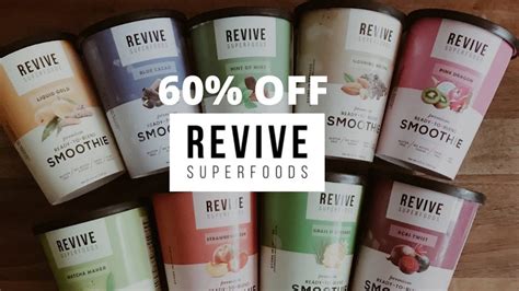 Revive Superfoods Ready to Blend Smoothies first impression/ Review ...