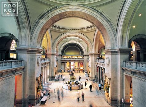 Metropolitan Museum Great Hall Interior - Fine Art Photo by Andrew Prokos