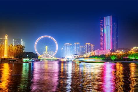 Premium Photo | The tianjin eye