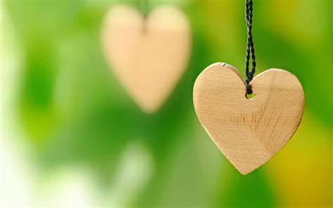 Images Valentine's Day Heart from wood 3840x2400