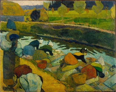 Paul Gauguin | Washerwomen, 1888 | MoMA | Tutt'Art@ | Masterpieces