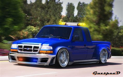 Ford Ranger Slammed ~ Modifinspirasi