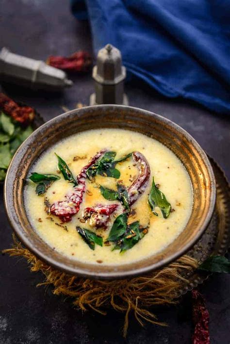 Traditional Gujarati Kadhi (Step by Step + Video) - Whiskaffair