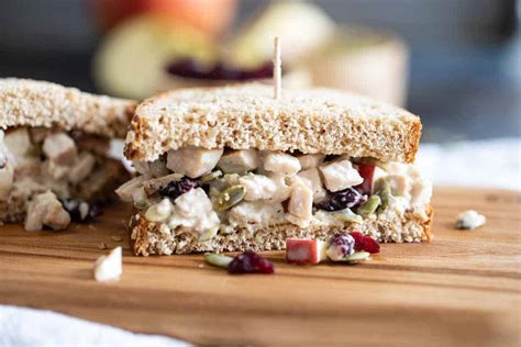 Turkey Salad Sandwich with Honey Mustard - Taste and Tell