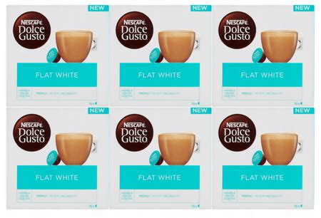 Kapsułki Nescafé Dolce Gusto Flat White 6x16 sztuk | sklep Coffee-Mat.pl