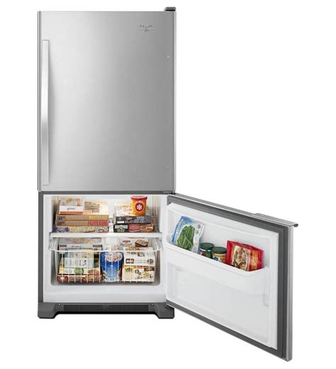 Refrigerator Bottom Freezer One Door at Elise Adams blog