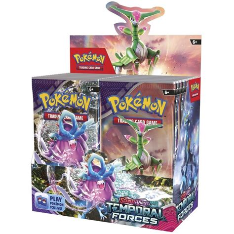 Pokemon TCG: Scarlet & Violet: Temporal Forces - Booster Box (36 ...