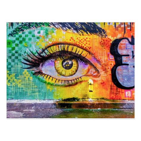 Seeing Eye | Los Angeles | Street Art Postcard | Graffiti, Painting, Graffiti art