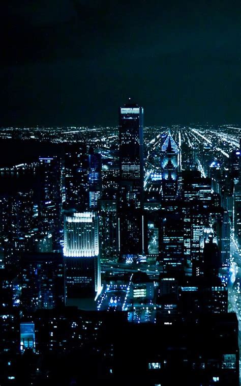 Chicago Skyline At Night Wallpaper