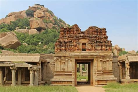 12 Monuments at Hampi, Hampi Sculptures and Monuments - Treebo