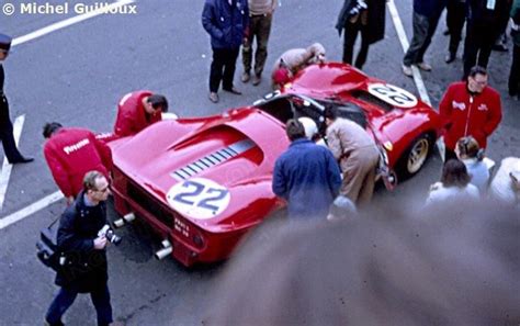 RSC Photo Gallery - Le Mans Test 1967 - Ferrari 330 P3 no.22 | Auto da ...