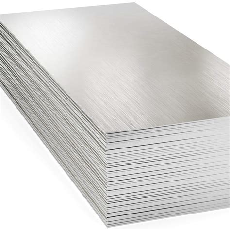 Buy 430 Stainless Steel Sheet Metal 24GA - 48" x 120" #4 Brushed Finish ...