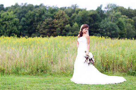 Delicious Gold & Maroon Autumn Barn Wedding Inspiration