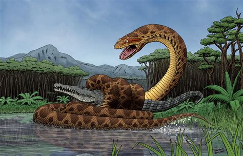 Titanoboa, a giant snake that ruled over South America about 60 million ...