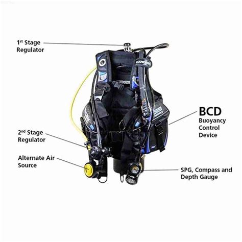 Scuba Gear Diagram