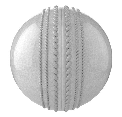 White shiny cricket ball on isolated transparent background 16774580 PNG