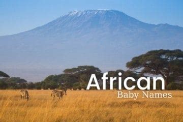 25 African Baby Names We Love | MomsWhoThink.com