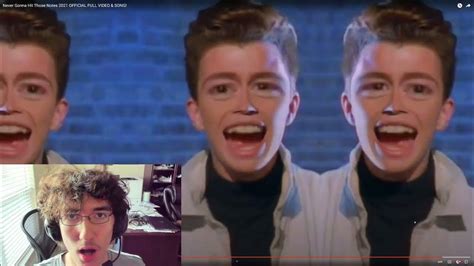 Reacting to "Never Gonna Hit Those Notes" Rickroll Parody (INSANE REACTION) **CRINGE WARNING ...