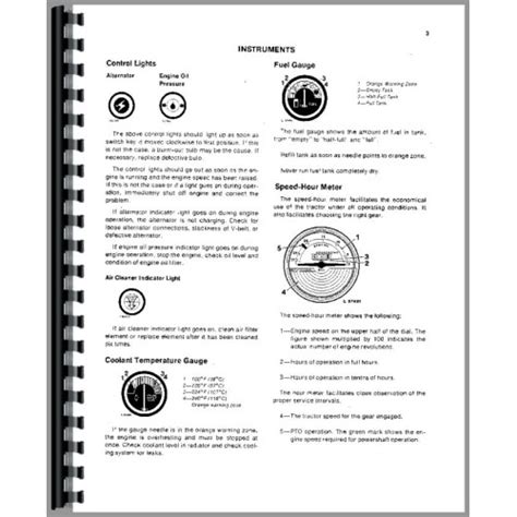 John Deere 830 Tractor Operators Manual (3 Cyl)