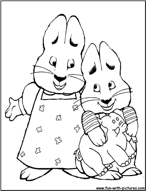 Max And Ruby Printable Coloring Pages - Coloring Home