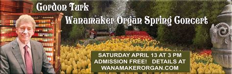 Daily and Special Concerts – Friends of Wanamaker Organ