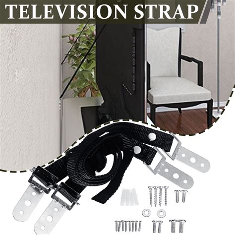 2pcs TV Safety Strap Anti Tip Set Television Support Tools | eBay