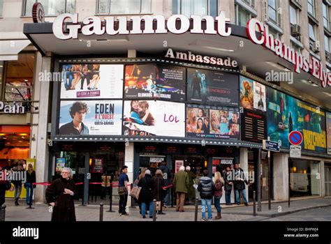 Paris, France, Cinema Theater, Outdoors, Gaumont Movie Theatre, Movie Stock Photo: 28162572 - Alamy