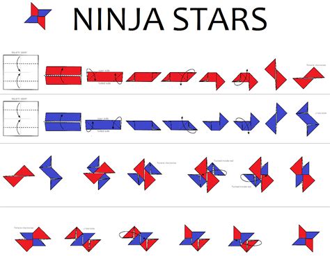 Paper Ninja Stars