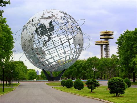 Flushing Meadows Park Unisphere by Christina Martinez