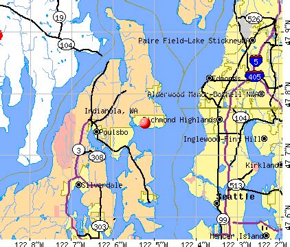 Indianola, Washington (WA 98342, 98370) profile: population, maps, real estate, averages, homes ...