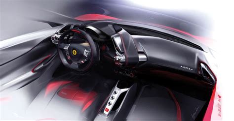 FERRARI 488 GTB, SCULPTURAL HERITAGE - Auto&Design | Car interior ...