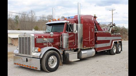 1996 Peterbilt 379 Wrecker Online at Tays Realty & Auction, LLC - YouTube