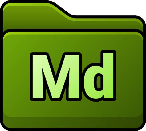 Md - Free files and folders icons