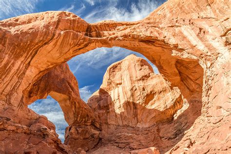 Double arch in Arches National Park Photograph by Pierre Leclerc ...