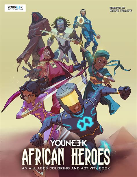 YOUNEEK African Heroes: An All Ages Coloring And Activity Boo - The ...