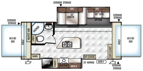 2017 Rockwood Roo Floor Plans | Floor Roma