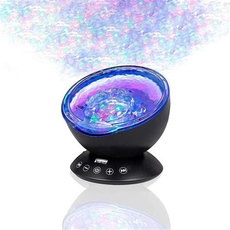 X Swirling Glitter Water Ball Light Sensory Colour Change LEDs Mood ...