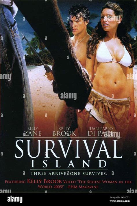 Survival island kelly brook poster 2005 hi-res stock photography and images - Alamy