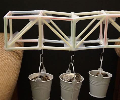 Truss Bridge 2 – Straws & Tape (A Challenge Project) | Truss bridge ...