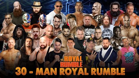 WWE Royal Rumble 2008 Full Match HD ~ 30 Man Royal Rumble Battle Royal ...